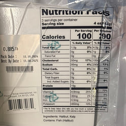 Kelp-Cured Flounder Sashimi 270 g