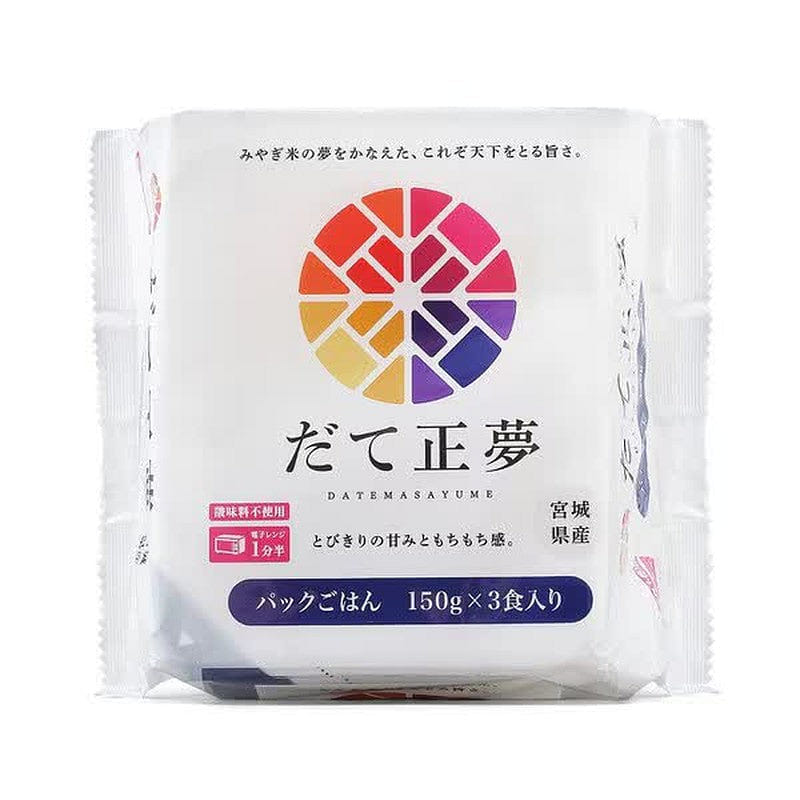 150g Rice Get Iris Foods Date Masayume Rice 150g x3 Packs Delivered | Weee! Asian ...