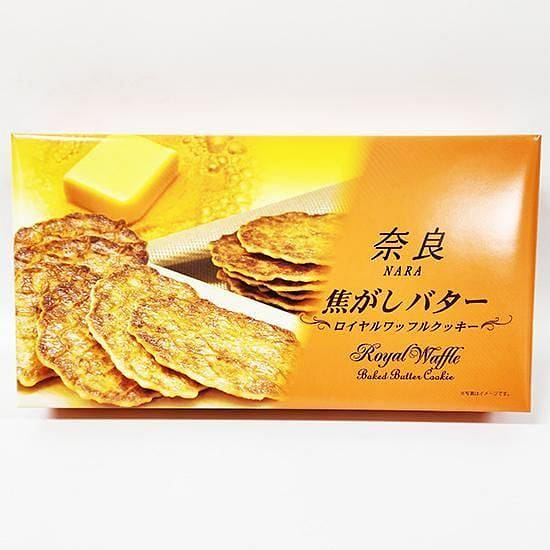 Kihouan Browned Butter Waffle Cookies 12 Pcs 1 box