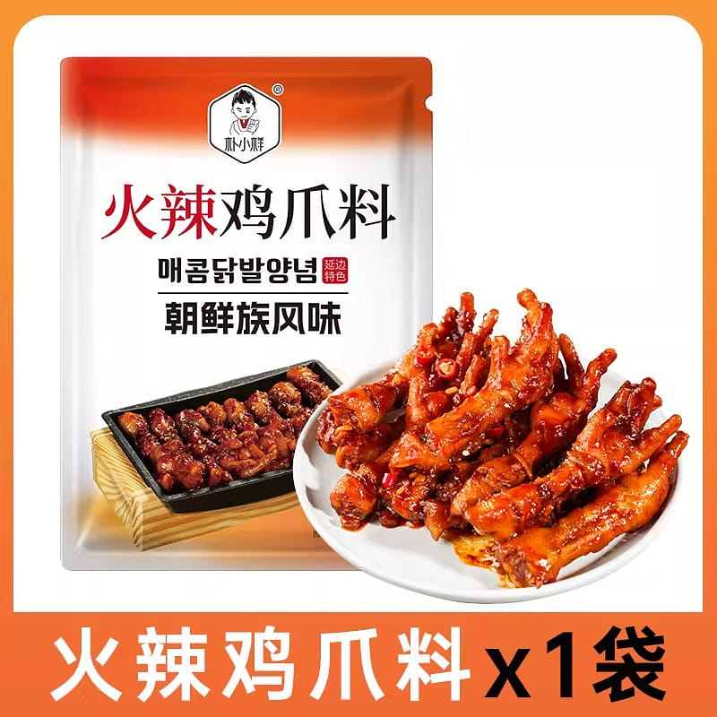 Spicy chicken feet sauce 100g *1 bag 100 g