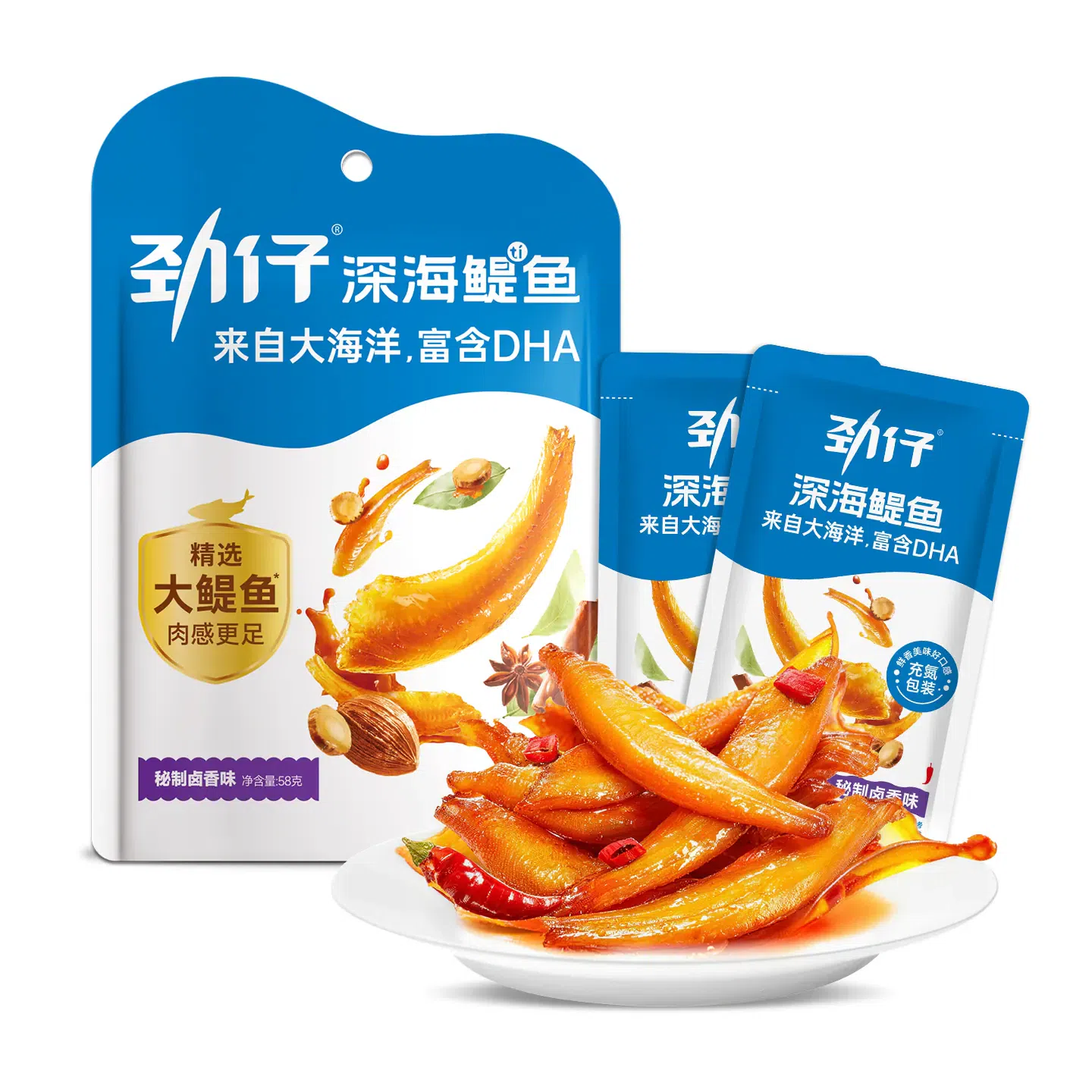 Jinzai deep-sea anchovy secret braised aroma 58 g