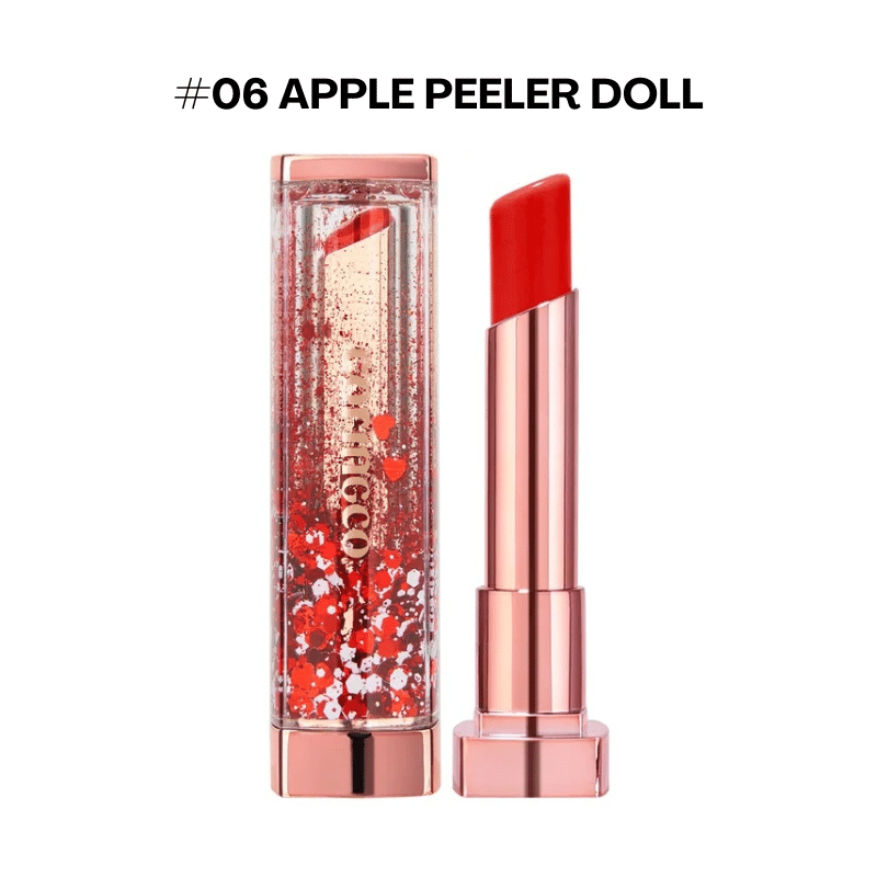 CORINGCO Shalala Snow Ball Sparkle Lip Balm #6 APPLE PEELER DOLL 1 ส่วน