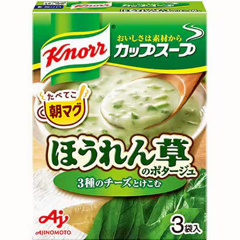 Ajinomoto Knorr Knorr Cup Spinach Potage 43.5g 1 each