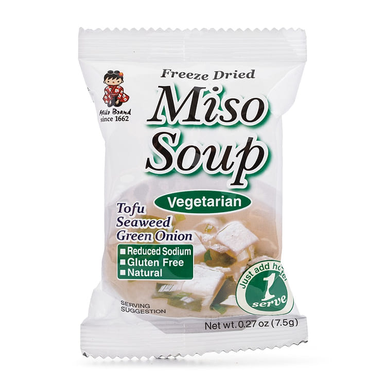 Get Miko Brand Freeze Dried Instant Miso Soup Vegetarian Delivered