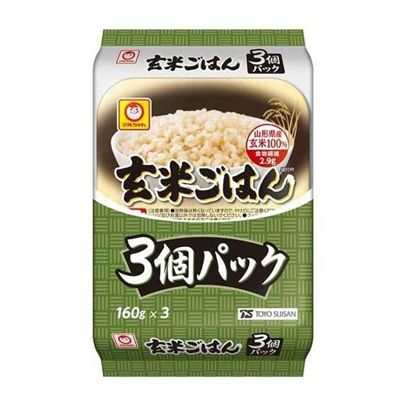 TOUYOU SUISAN Retort Genmai Grain Rice 160g 3 boxes 1 개