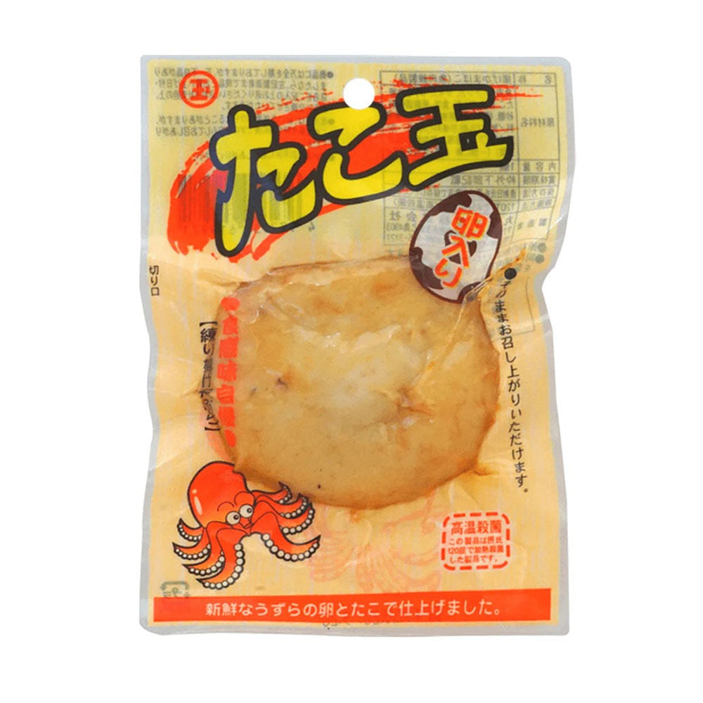 MARUTAMA Smashed Egg Octopus Fish Cake 1 stick 50 g