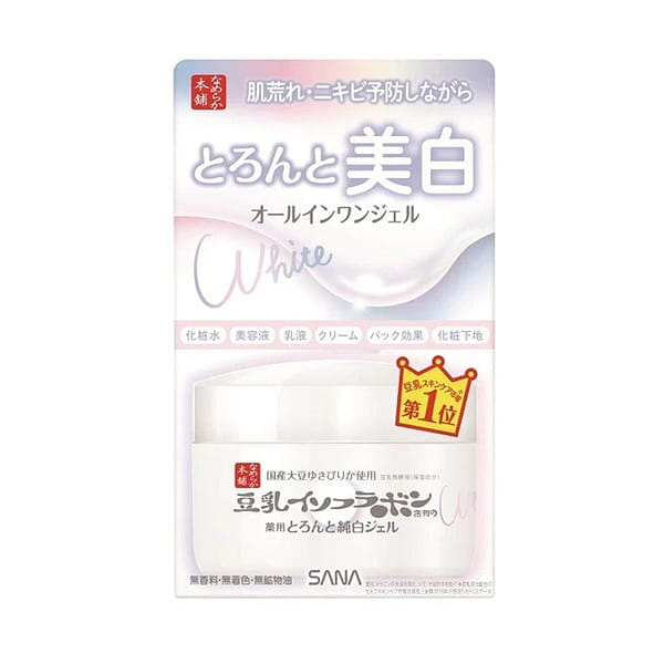 SANA Nameraka Honpo Thick Gel Whitener N 100g 1 개