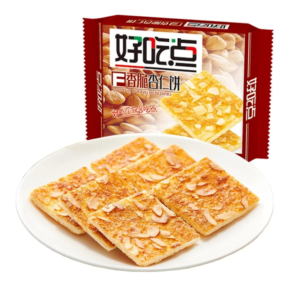 HCD Crispy Nut Thin Almond Biscuits Cookies Snacks 108 g
