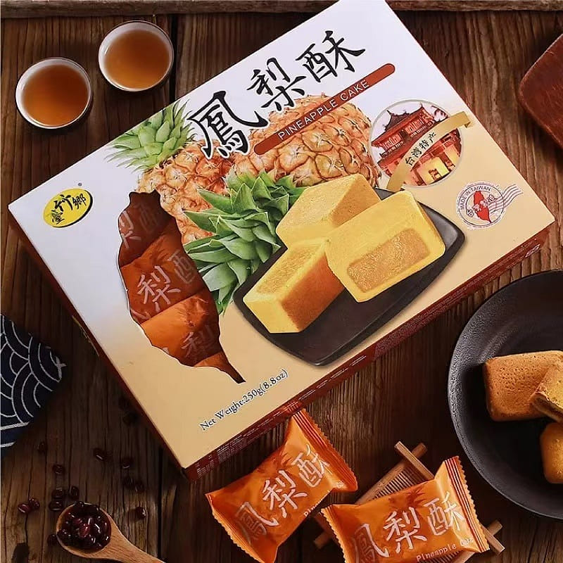 Taiwan Pineapple Cake 250g/ box 1 hộp