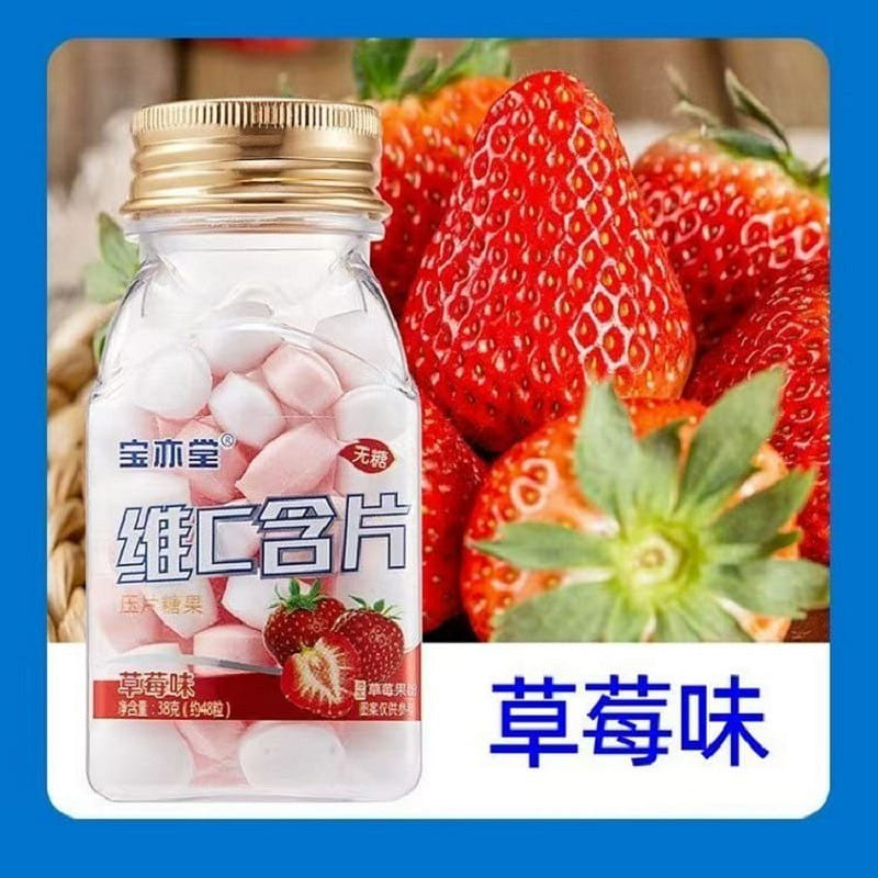 Strawberry flavored vitamin C38g *1 bottle 38 g