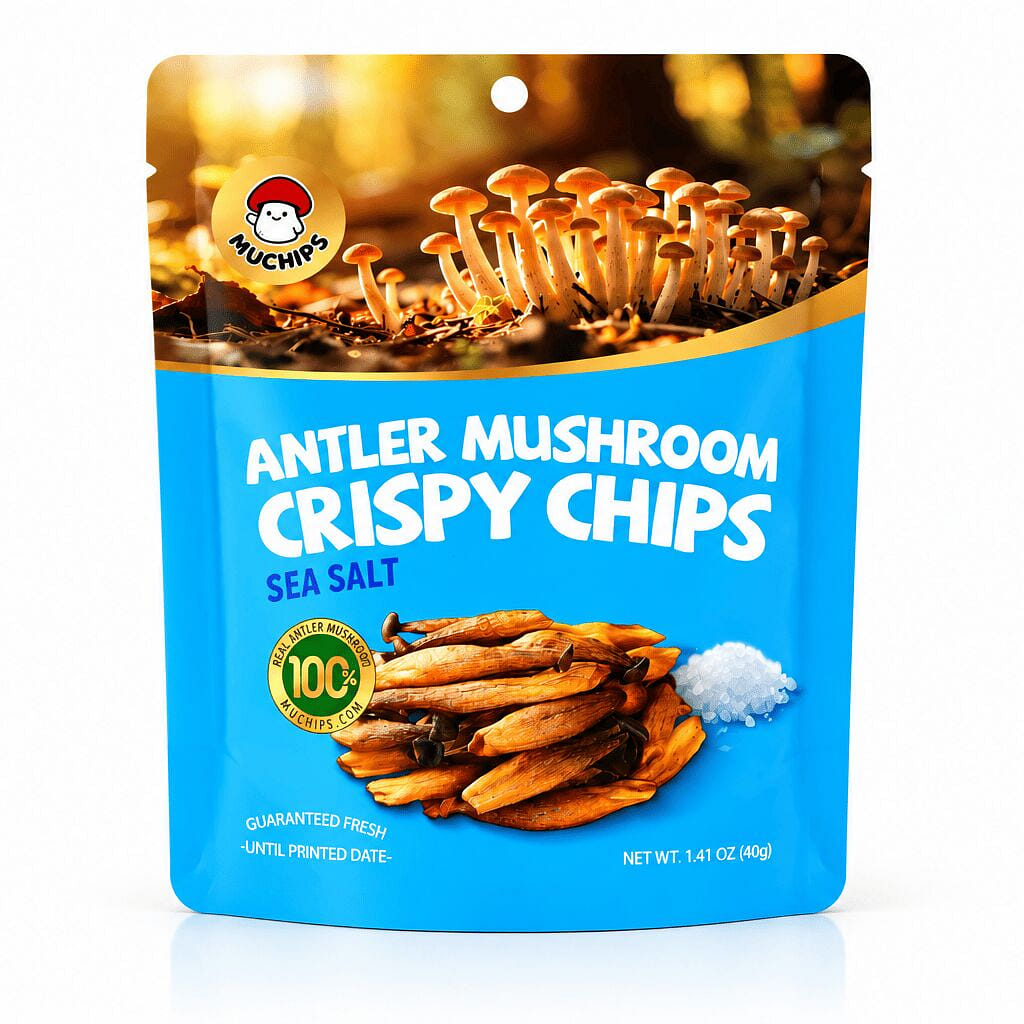 Sea Salt Deer Antler Mushroom Chips 42 oz
