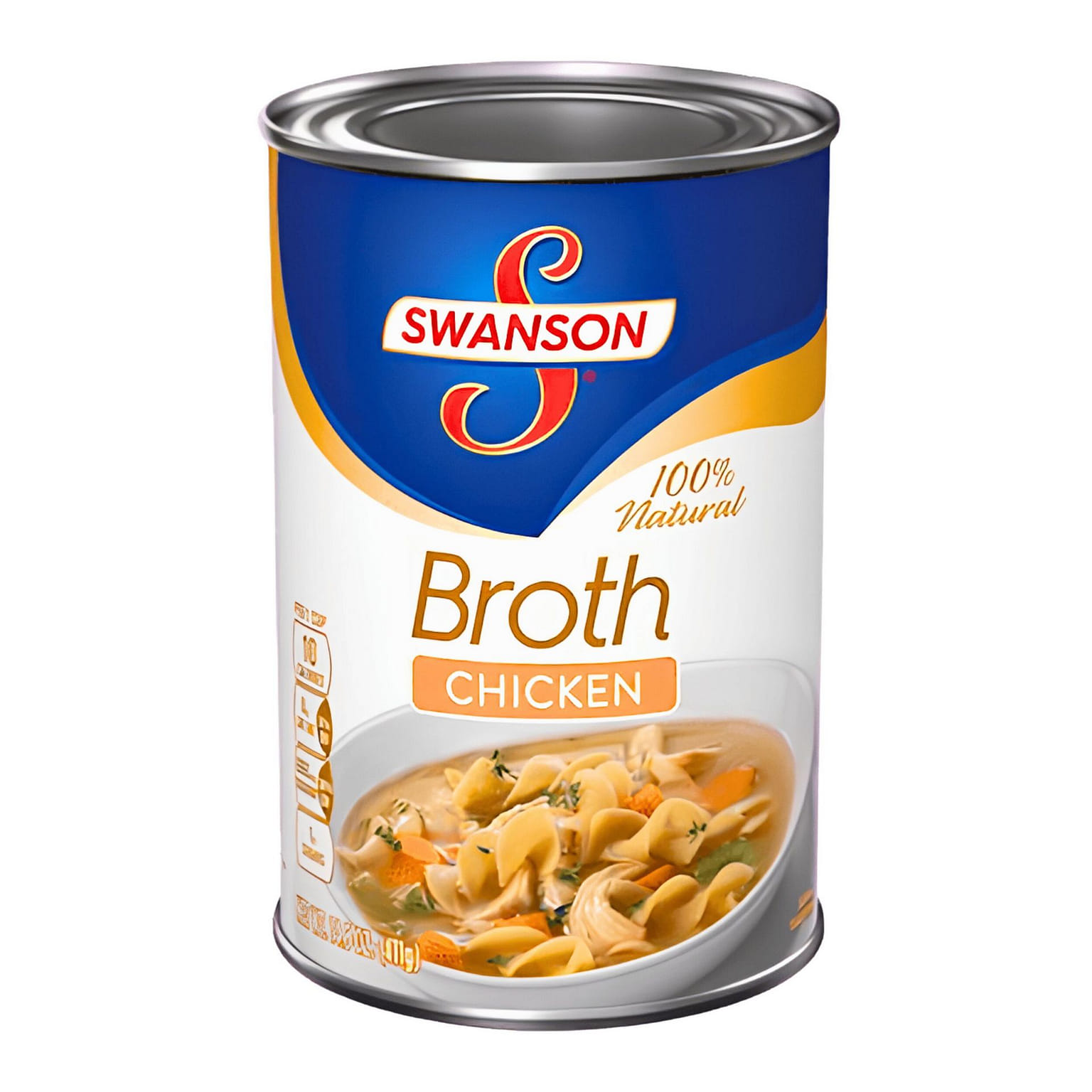 [Swanson] 100% Natural Chicken Broth - 14.5oz 1 each
