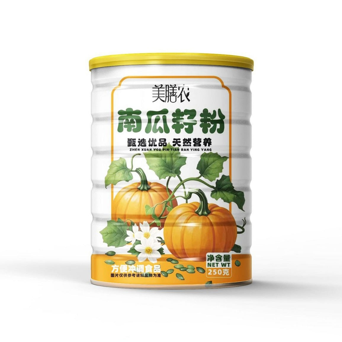 美膳农南瓜籽粉250g 1 罐