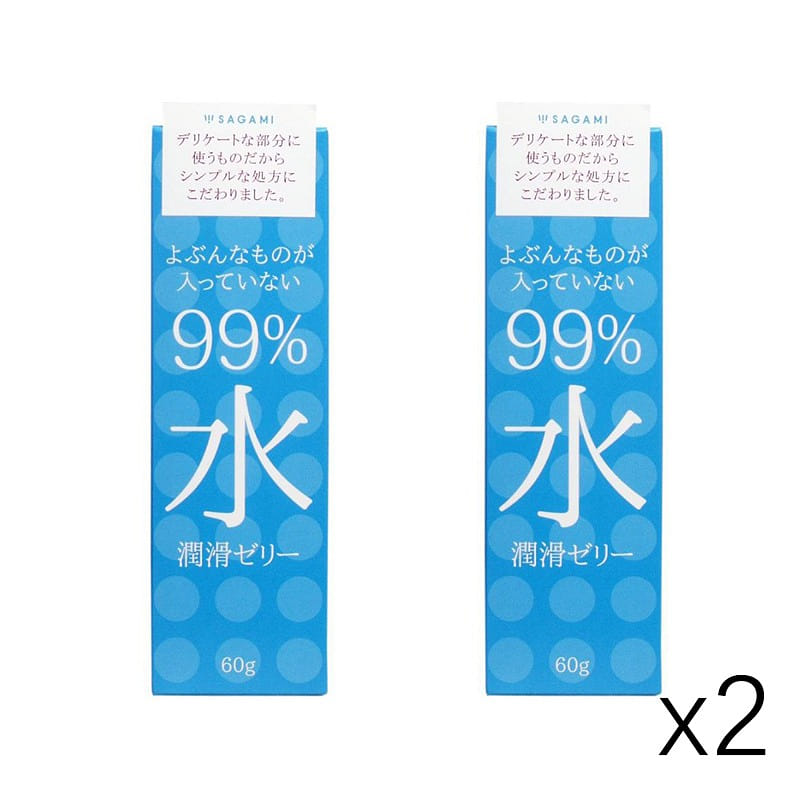 SAGAMI Happy Sagami 99% water lubricant 60g x 2 boxes 1 개