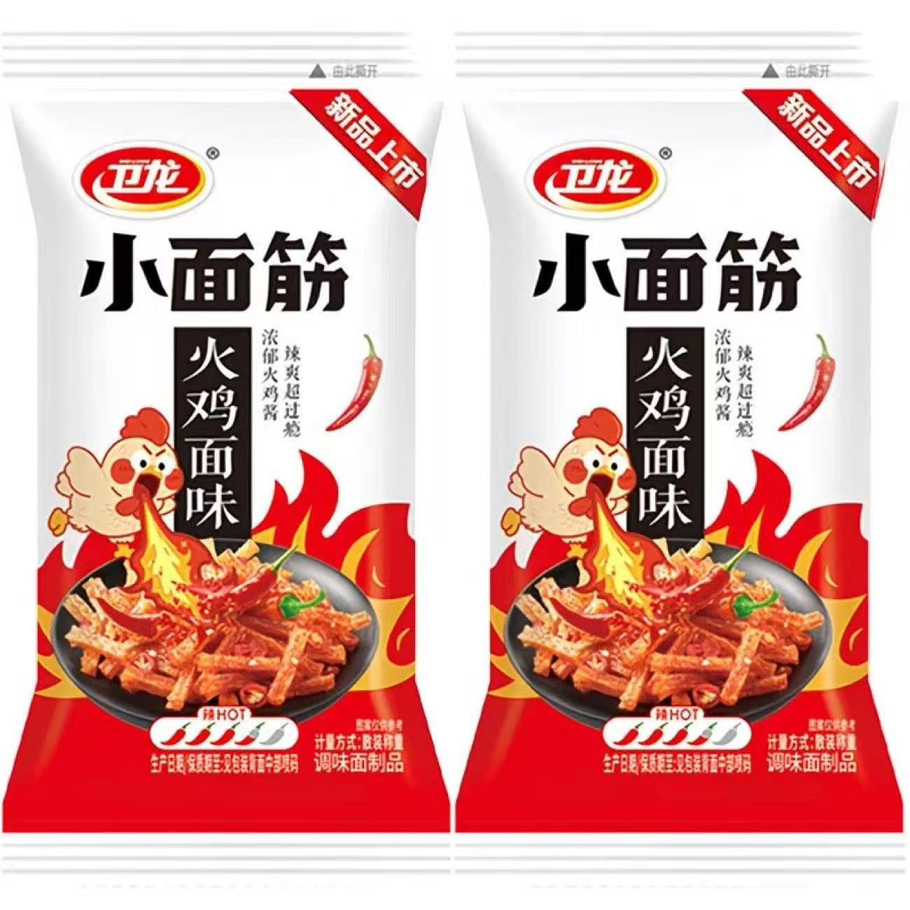Weilong Small Gluten Turkey Noodle Flavor 250g 250 g
