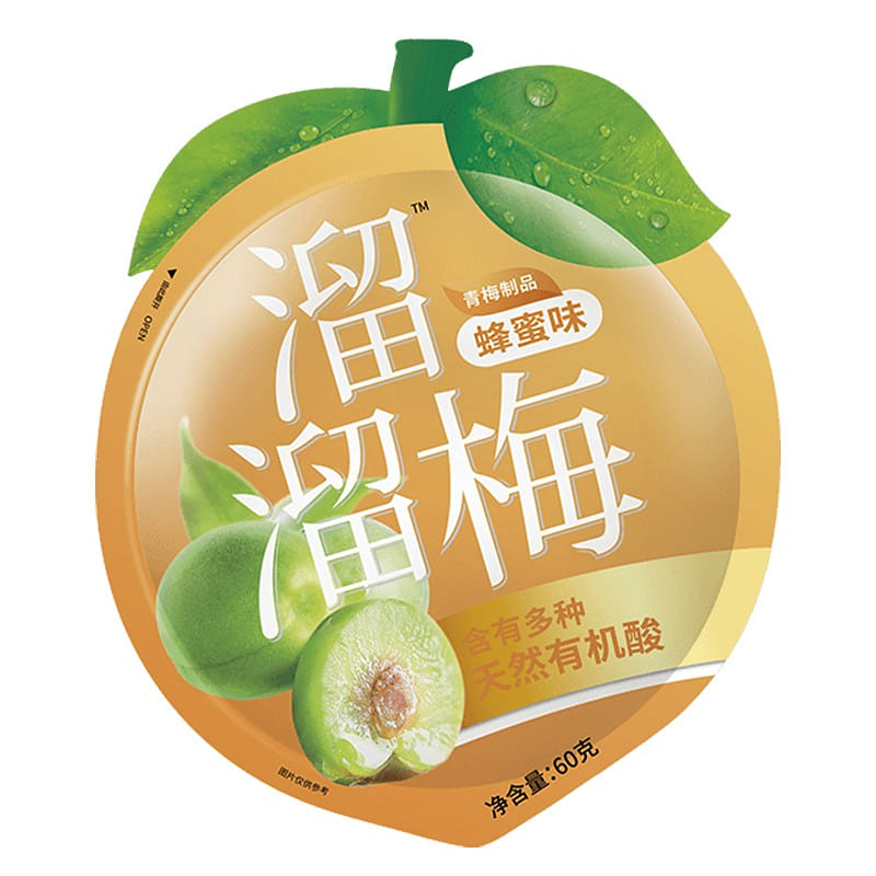 Liuliu Plum Coffee flavor green plums 60g 60 g