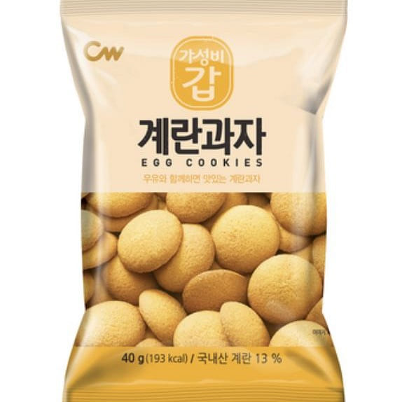 Korean Snack - Egg Cookie 1 개입