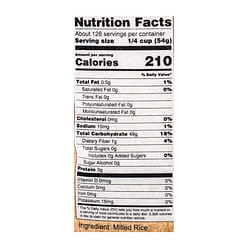 Hitomebore Premium Short Grain Rice 15 lb