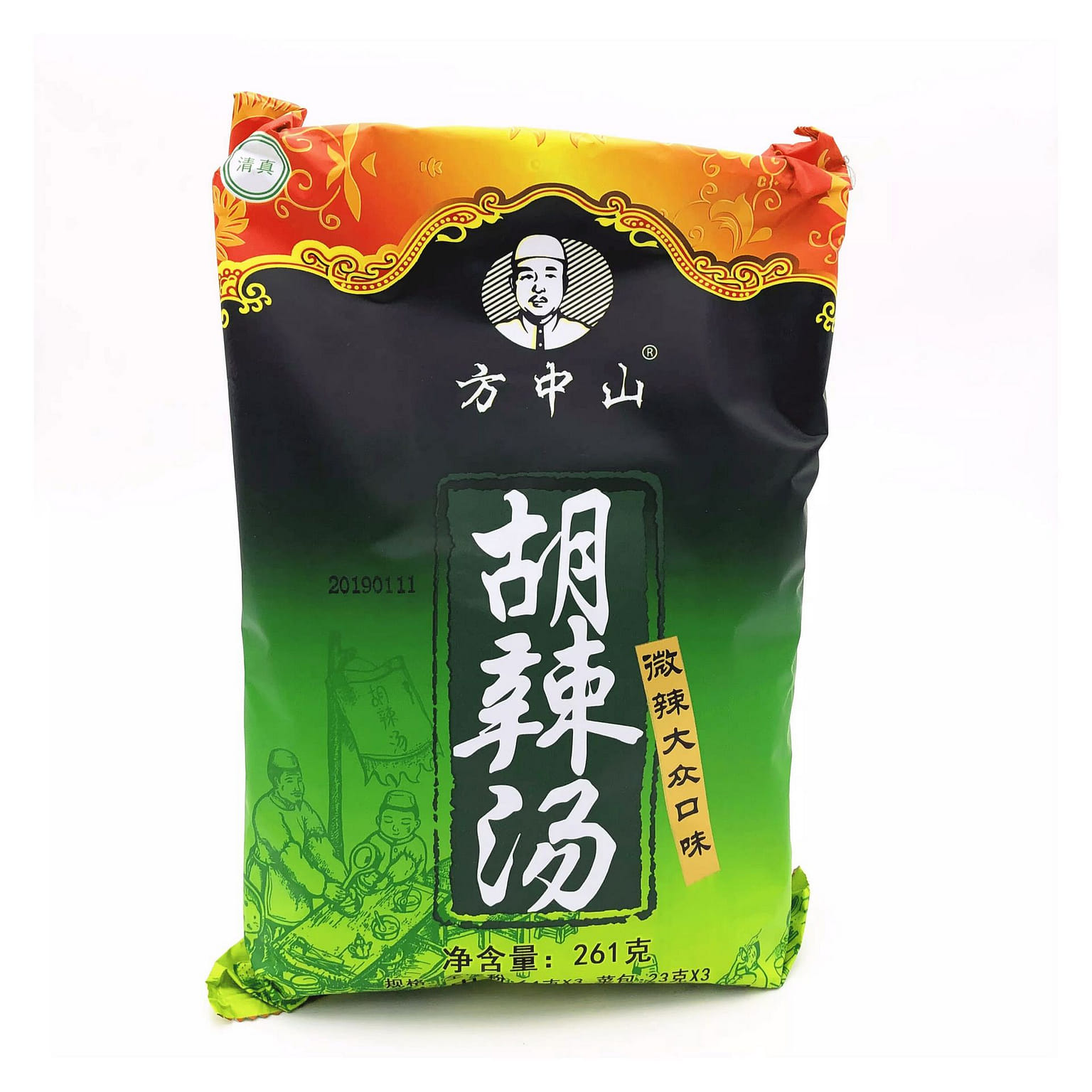 方中山胡辣湯微辣大衆口味清真速食湯料261g*1包 261 克