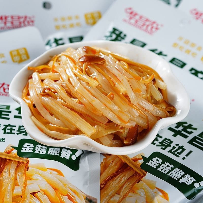 Flammulina velutipes crispy bamboo shoots appetizi 70 g