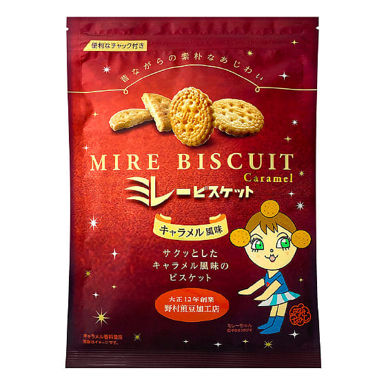 Bánh quy Mire MD Nomura vị caramel 115g 1 phần