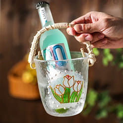 花卉水果篮冰啤酒桶 适合家庭户外 B1 1 份