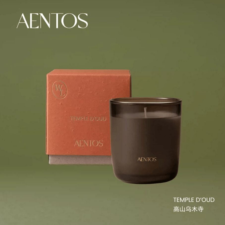 AENTOS TEMPLE D'OUD Scented Candle 200 g