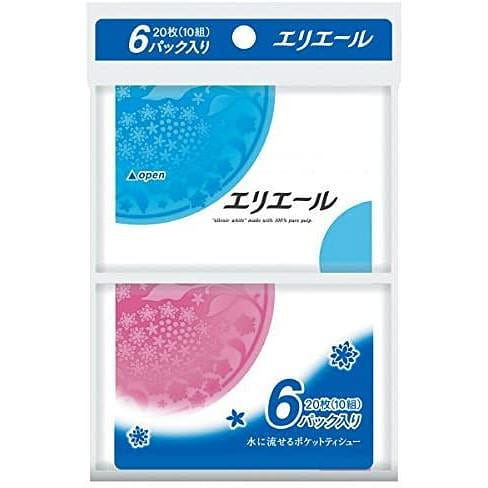 Eliel Pocket Tissue 6 box