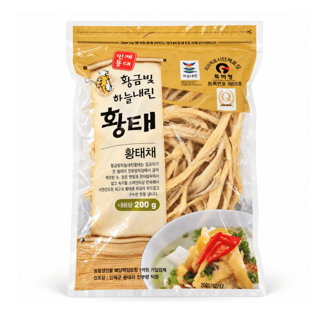 용대리 하늘내린 황태채 200g 200 그램