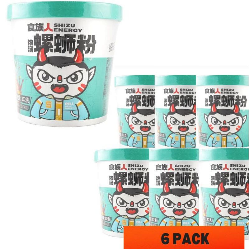 食族人 螺蛳粉202克*6桶 202 克