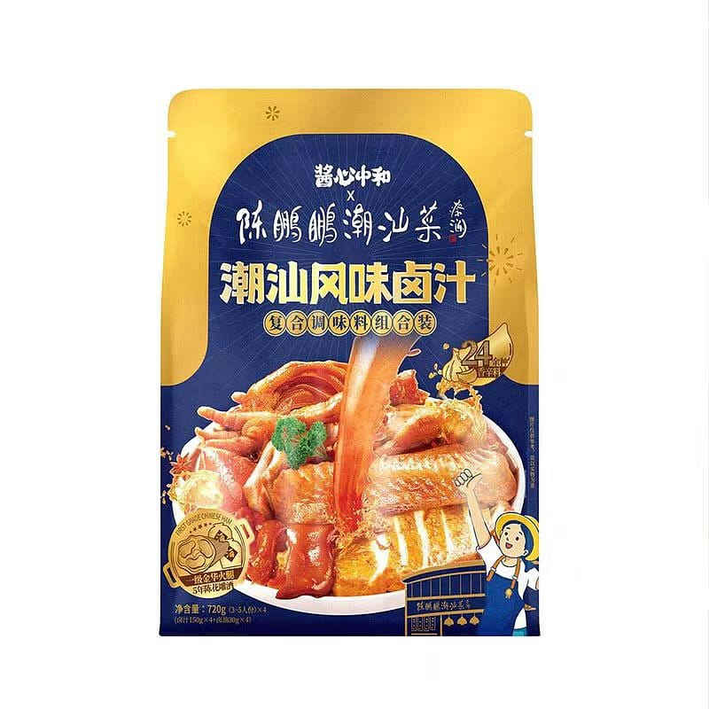 Sam's Same Chen Pengpeng Chaoshan Cuisine Chaoshan Flavor Marinade (3-5 servings 720 กรัม
