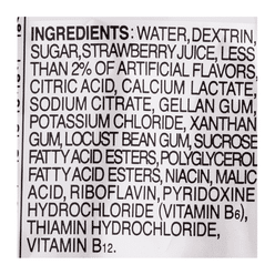 Morinaga Chargel Instant Energy Gel Drink, Strawberry Flavor 6.35 oz