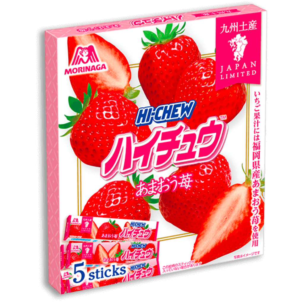 Morinaga Hi-Chew Kyushu Amaou Strawberry 1 box
