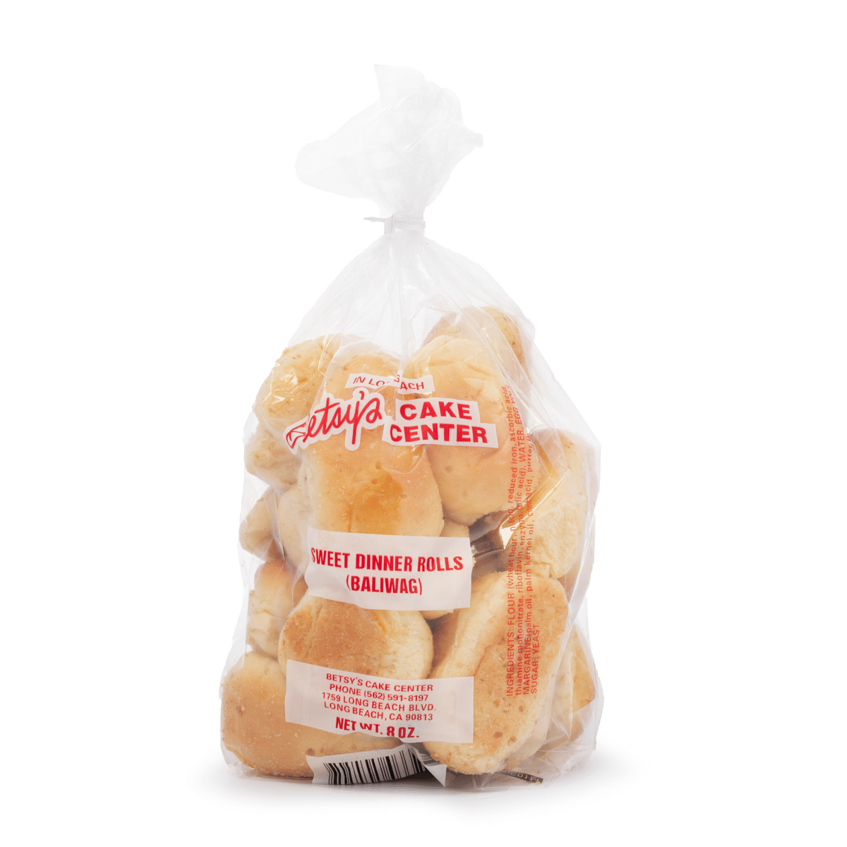 Betsy Baliwag Pandesal (Sweet Dinner Rolls) 8oz 1 each