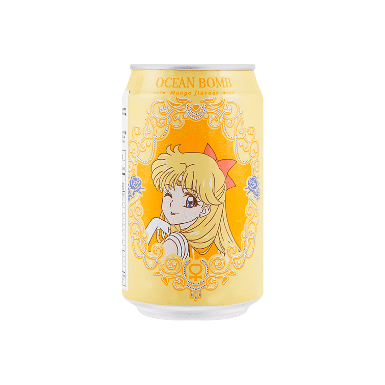 Sailor Moon Sparkling Water - Mango Flavor 330 ml(ミリリットル)