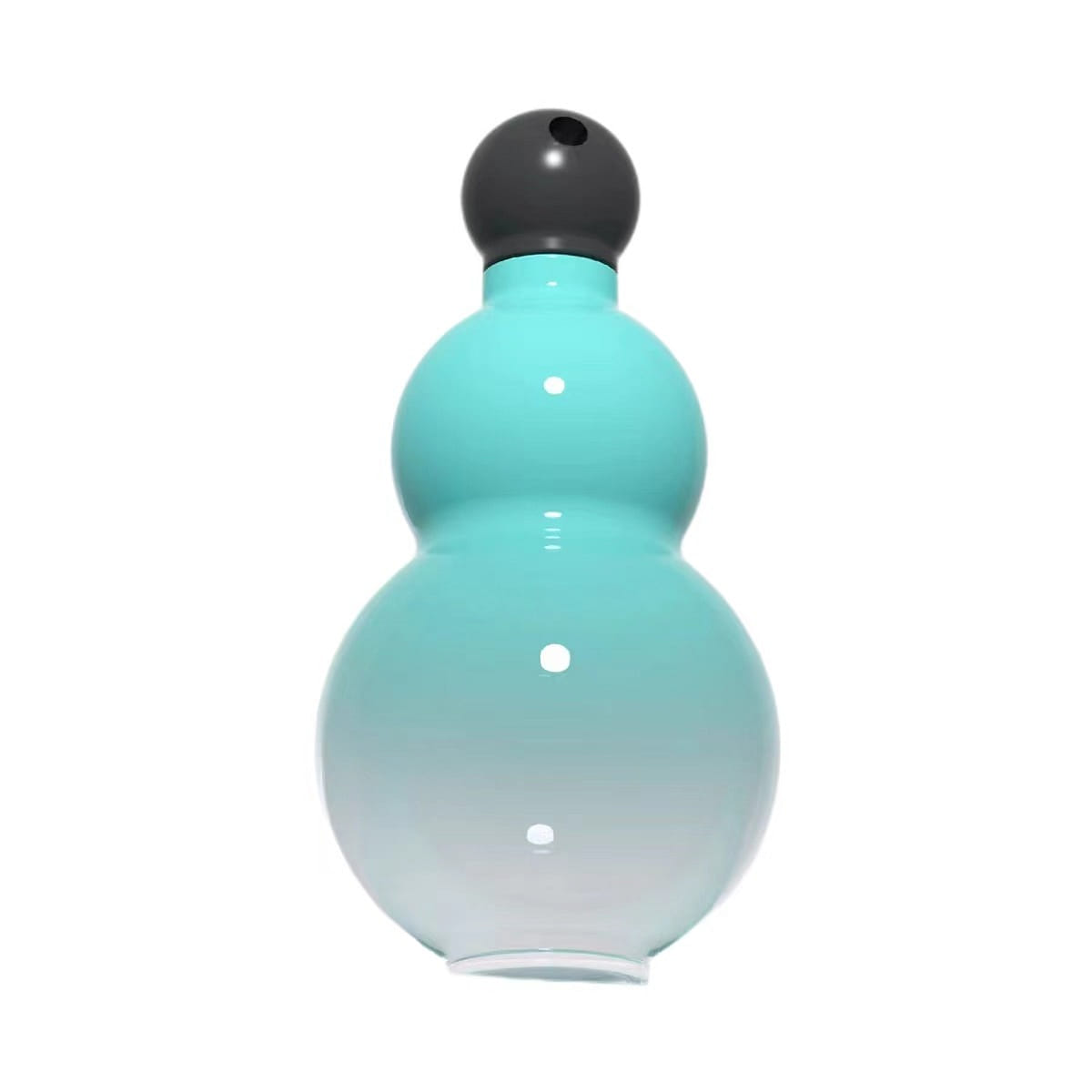 Portable Gourd Portable EDC Kettle Chinese Style Give Gifts-Blue 1 อัน