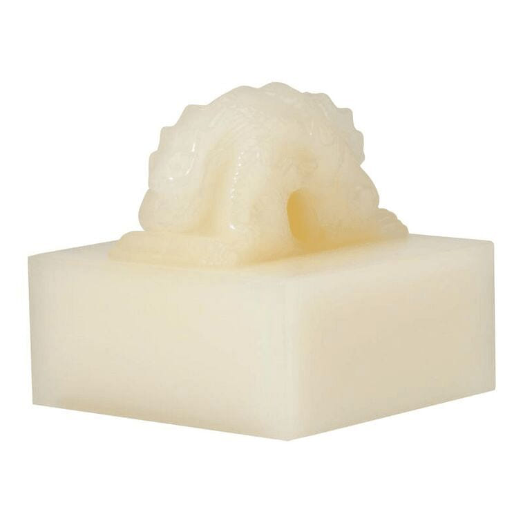 Lucky Beast Youjia Rubber Jade Seal Emperor 6*6cm 1 box