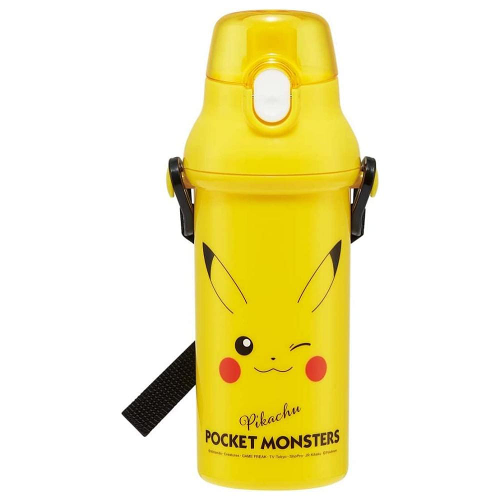 Skater Pikachu Plastic Water Bottle 480 밀리리터