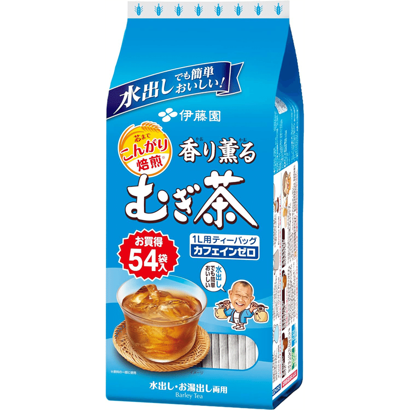 Itoen Fragrant barley tea tea bags 7.5g x 54 bags 1 케이스