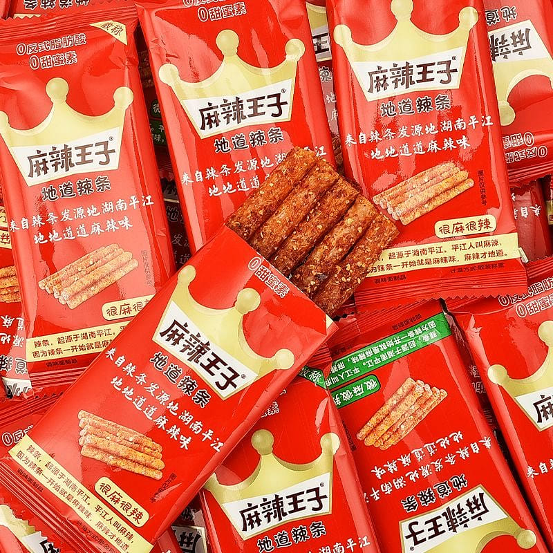 Spicy Prince Spicy Strips 18g*5 bags 90 กรัม