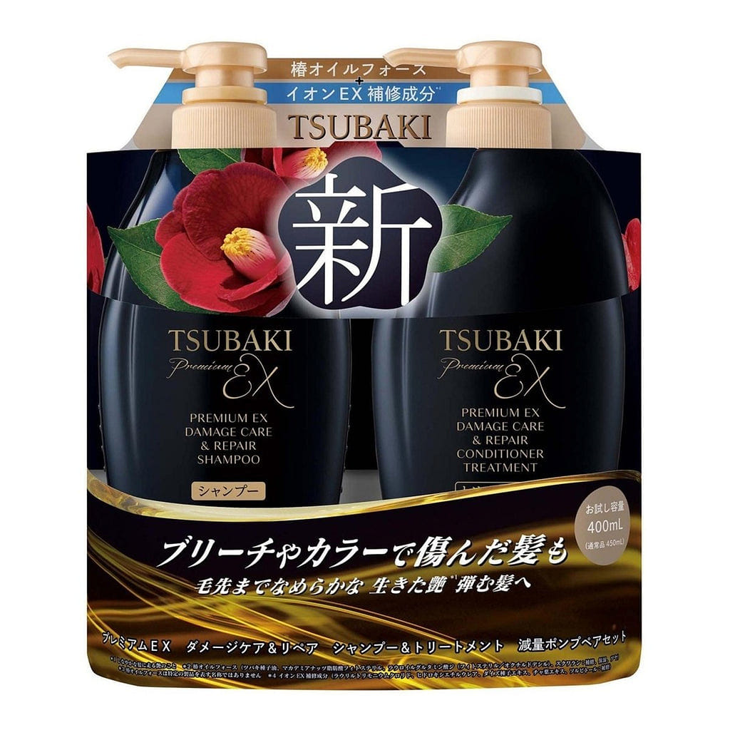 TSUBAKI Damage Care&Repair Shampoo & Treatment Set 800 밀리리터