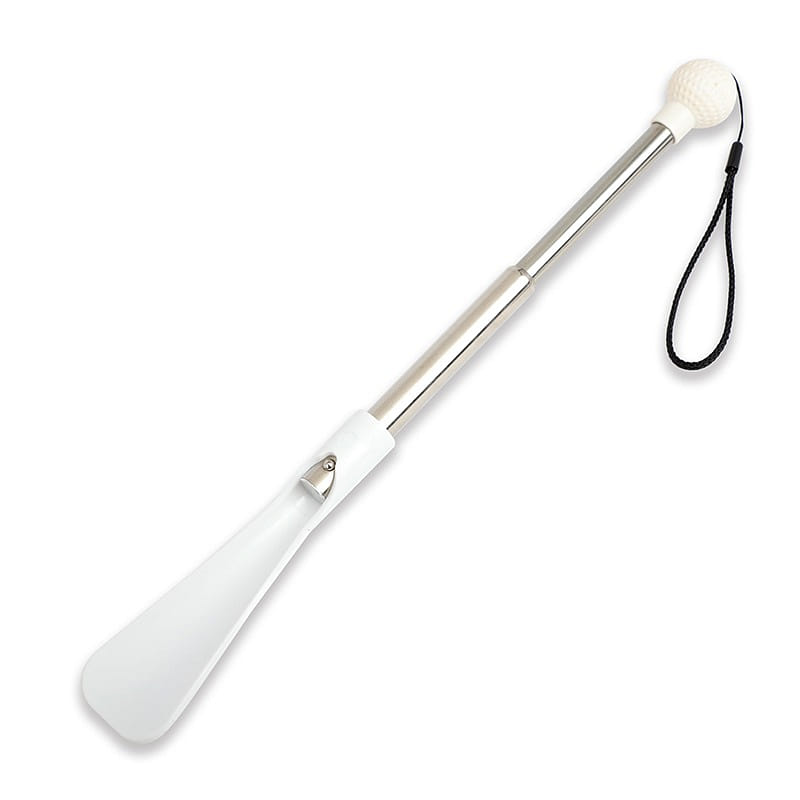 Shoe Lifter Shoe Puller Stainless Steel Retractable Long Handle Shoe Wearer 1 개입