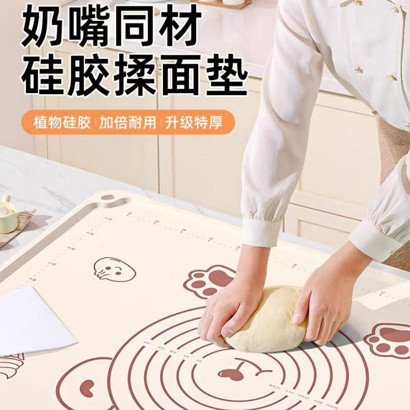 Large-sized silicone dough kneading pad 1 개
