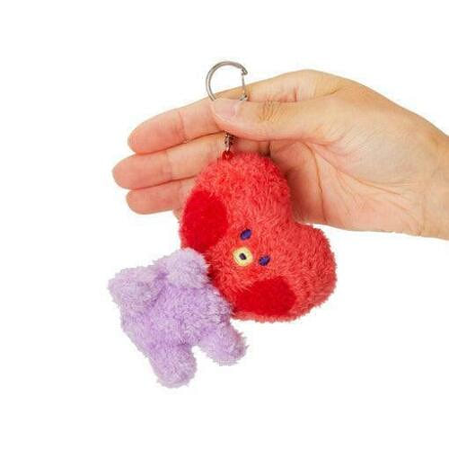 BT21 MININI Plush Keyring Keychain by BTS Tata 4 온스