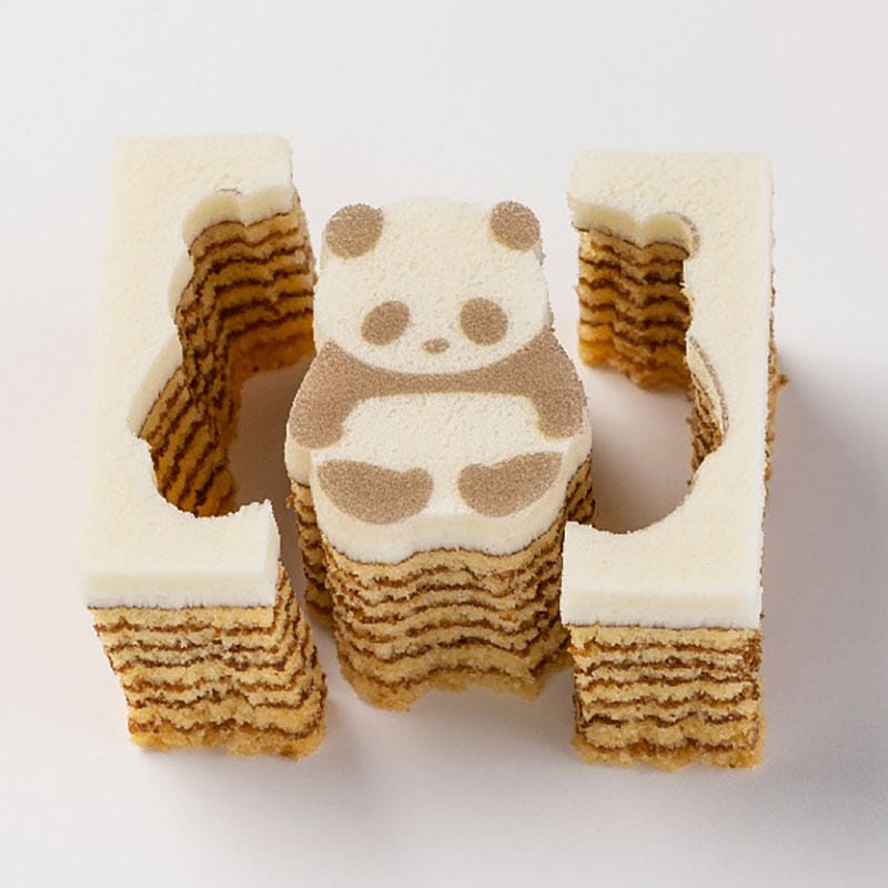 [Japan Delivery] Panda Baumkuchen Original Flavor 1 pieces 1 กล่อง