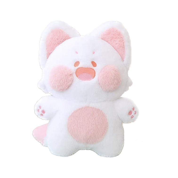 Dudu Meow Cute Cat Plush Toy Doll 40cm Pink&White 1 개