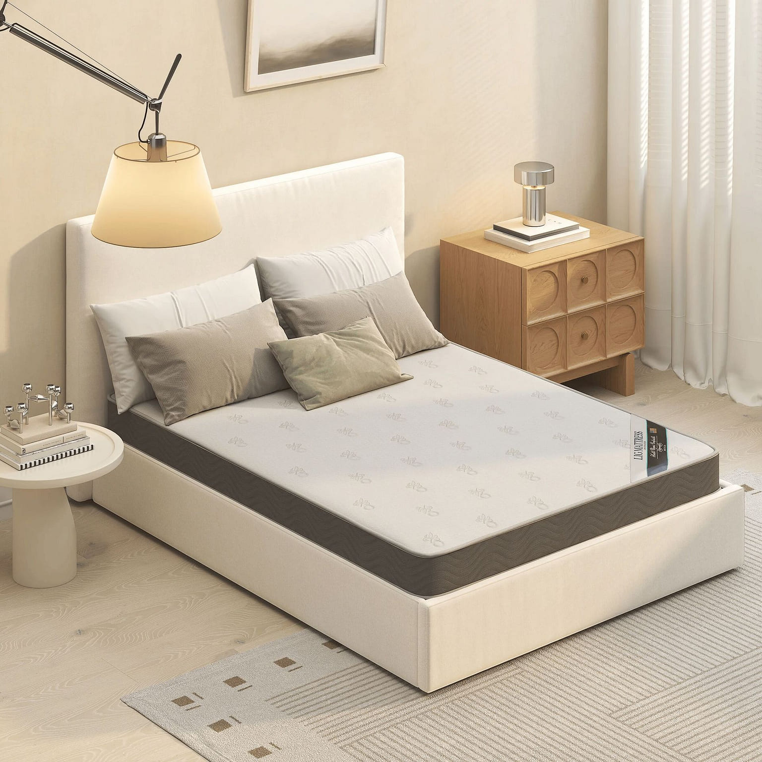 CKing Size 6in thick extra-firm coconut mattress 1 count