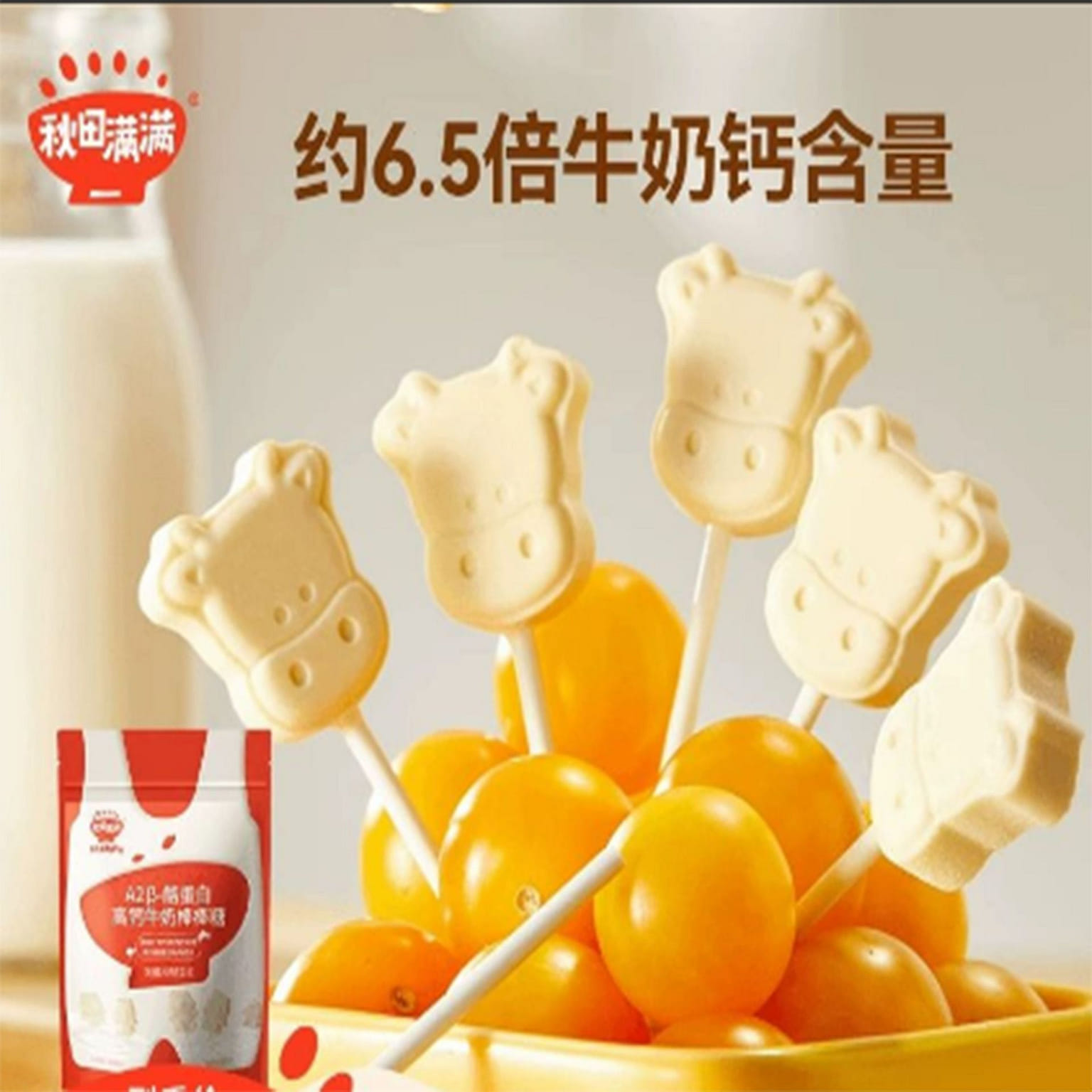 Akita Manman High Calcium Milk Bar 40 그램