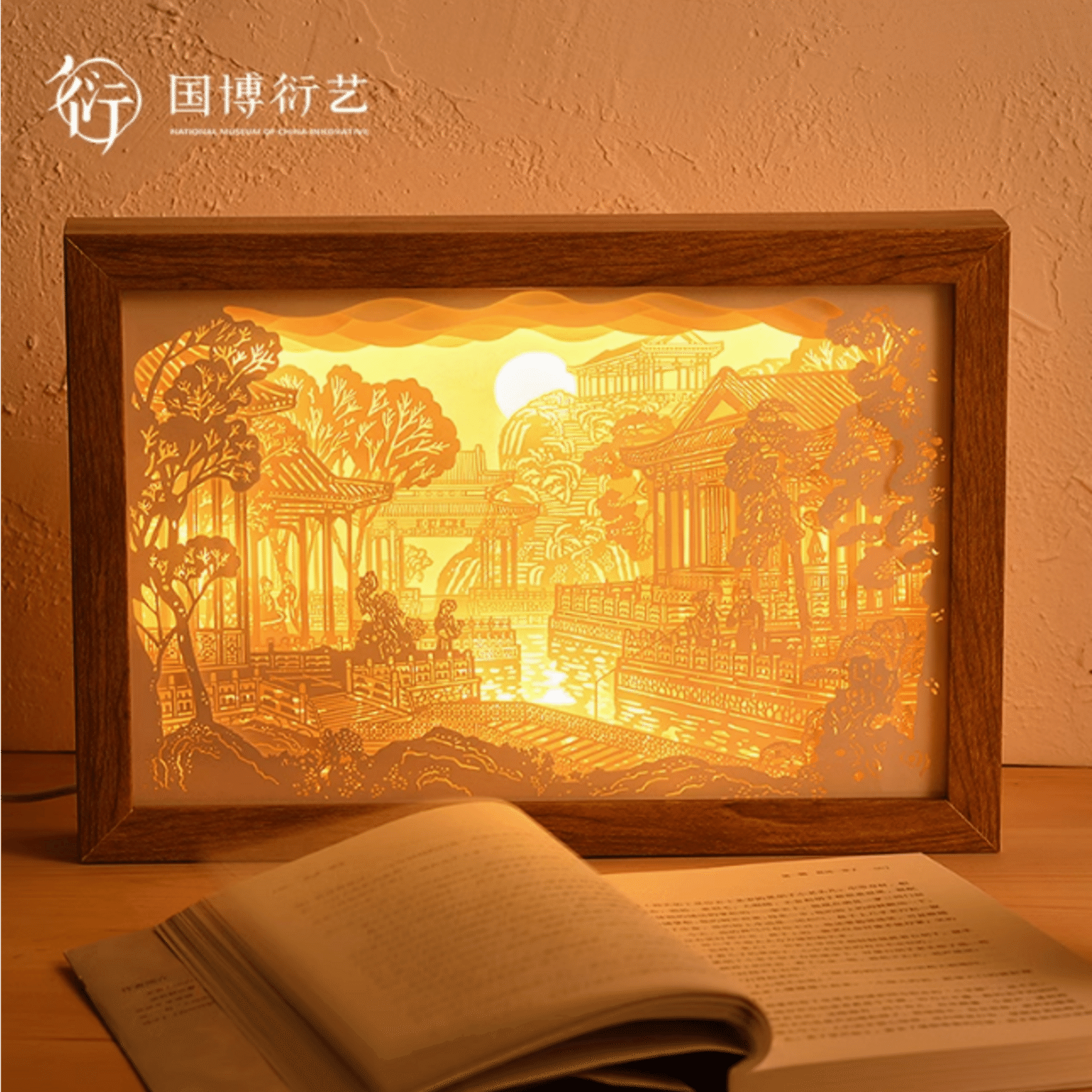 LED Lighting for the Paper-Carved Lantern Bedroom at the National Museum of Chin 1 ส่วน