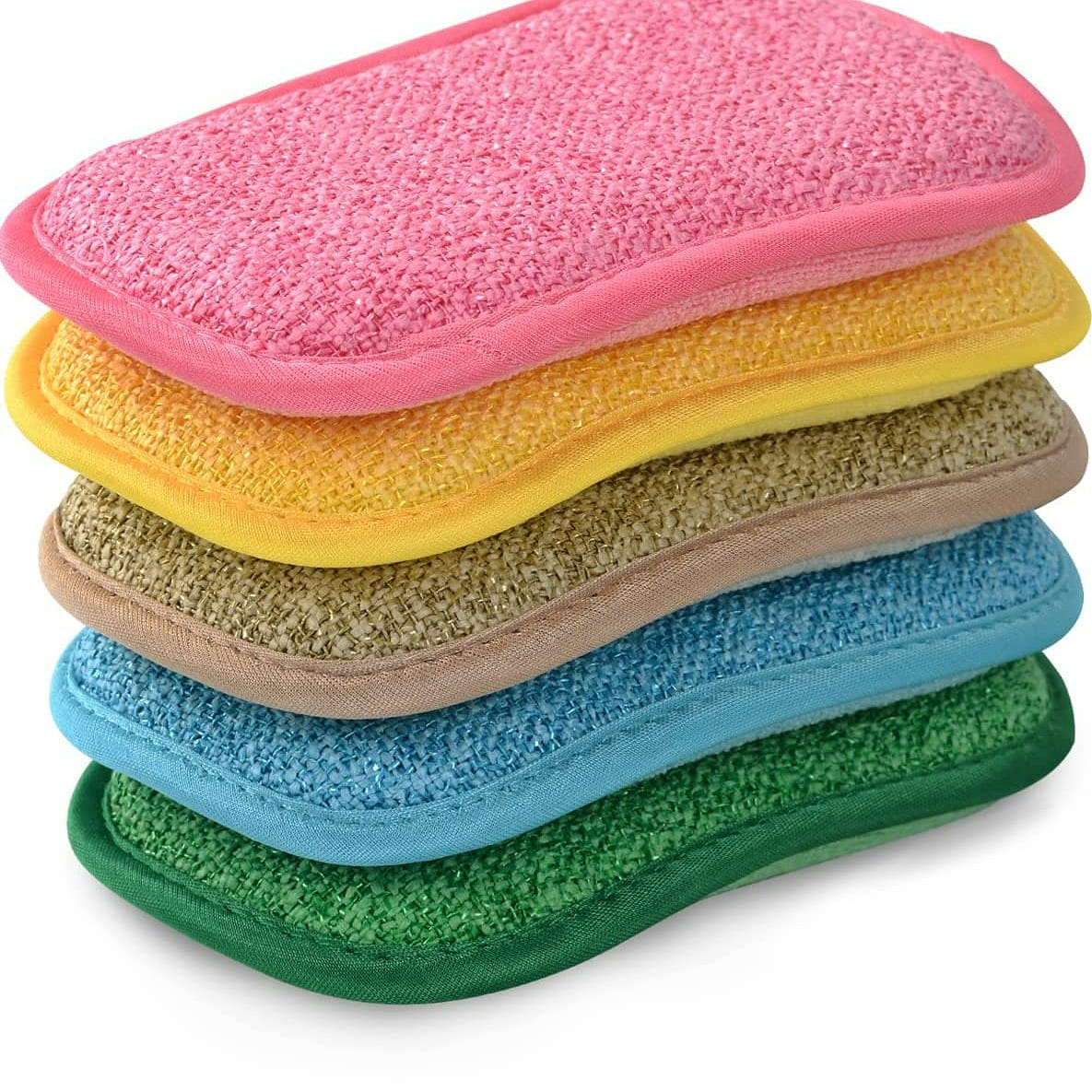 Multipurpose Kitchen Scrub Sponges, Heavy Duty Cleaning Non-Scratch Scrub Sponge 1 케이스